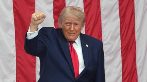 US President Donald Trump