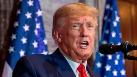 US President Donald Trump