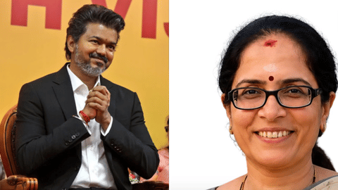 L) CM Vijay and V Mohana (R)