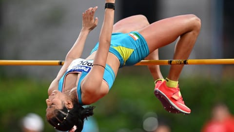 Pooja Singh won Gold at the Asian U20 Athletics Championships
