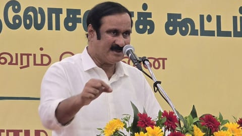 PMK president Anbumani Ramadoss