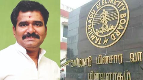 Electricity Resources Minister R Nirmalkumar 