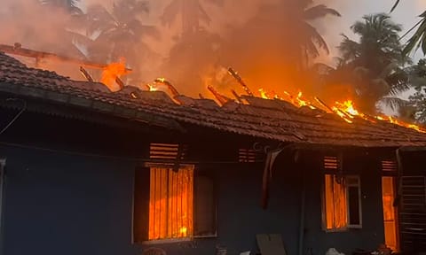 11 killed in fire at elderly care home in Sri Lanka
