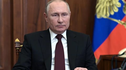 Russian President Vladimir Putin