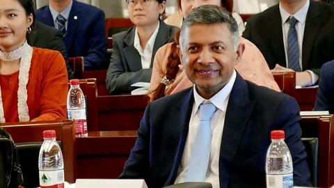 Indian Ambassador to China Vikram Doraiswami 