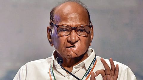 NCP (SP) chief Sharad Pawar 