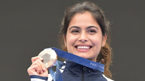 Indian shooter Manu Bhaker
