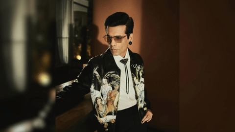 Indian filmmaker Karan Johar   