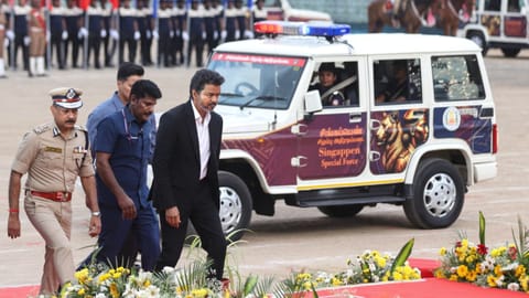 CM C Joseph Vijay inaugurated the Singapen special task force at Rajaratnam stadium on Tuesday