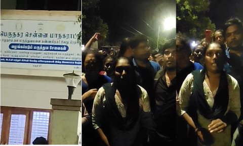  Residents of Kannagi Nagar had staged protests