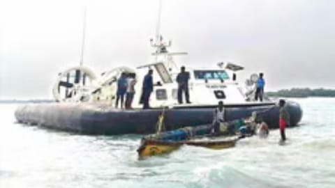 Drone boat used in US rescue