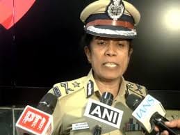 Inspector General of Police (IGP) K Bhavaneeswari