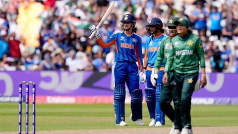 Mandhana had company in her seasoned skipper Harmanpreet Kaur (36 off 35 balls) as the duo added 91 runs for the third wicket after Shafali Verma