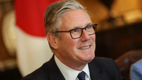 Britain’s Prime Minister Keir Starmer 