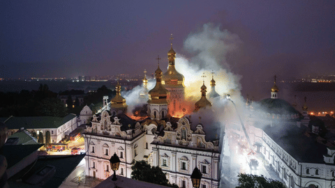 Russian attack on Ukraine killed five rescuers in Kharkiv