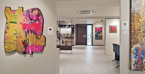From the exhbition inside the store