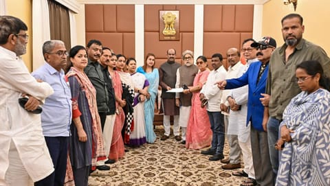 Lok Sabha Speaker Om Birla receives a letter from TMC MPs including Sudip Bandyopadhyay, Satabdi Roy, Kakoli Ghosh Dastidar, Mala Roy, Yusuf Pathan, and others for separate seating arrangement in the House, in New Delhi