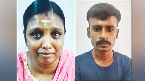 Divya and her lover Rajadurai 