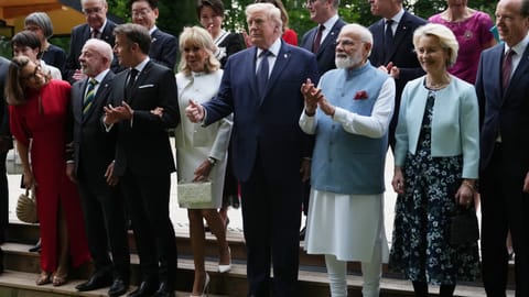 US President Donald Trump and Modi