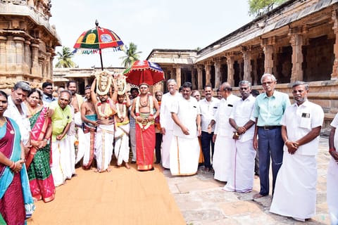 After 22-year gap, consecration prep for Airavatesvara temple begins
