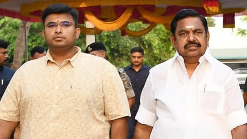 Edappadi K Palaniswami, Mithun Palaniswami