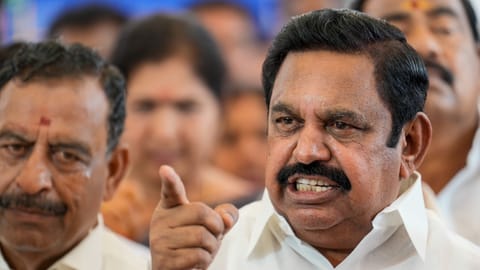 AIADMK General Secretary Edappadi K Palaniswami