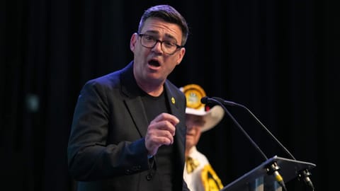 Labour party's Andy Burnham 