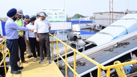 Gagandeep Singh Bedi inspected major civic and infrastructure projects across the jurisdiction of the Greater Chennai Corporation