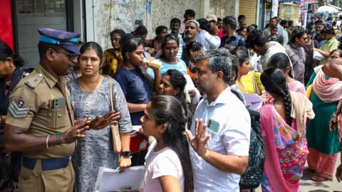 More than 20 lakh candidates appeared for the examination held at 5,440 centres across 551 cities