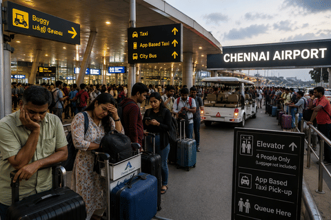 'Journey longer than flight': X user's rant on Chennai airport goes viral 
