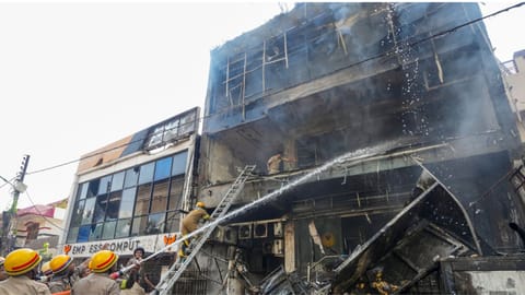 At least 15 people, primarily students, were killed and seven others injured after a massive fire swept through a three-storey commercial building in the Aliganj area of north Lucknow on June 22 afternoon.