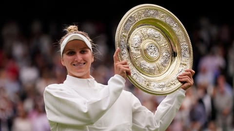 Czech Republic's Marketa Vondrousova
