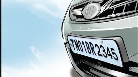 Number plate
