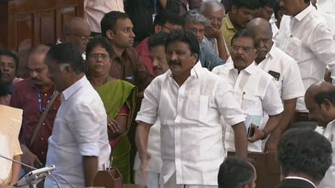 DMK alking out of the assembly 