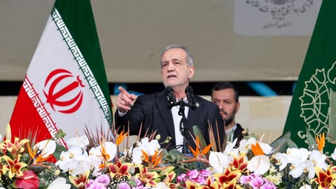 Iranian President Masoud Pezeshkian 