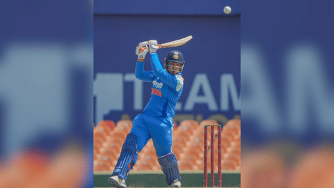 Indian cricket player Vaibhav Sooryavanshi
