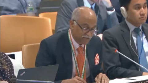 UN Ambassador Parvathaneni Harish