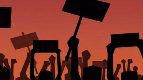 Representative image of protest