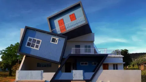 The house in Tenkasi that went viral on social media recently