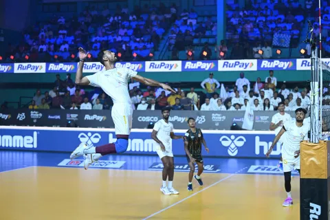 Angamuthu in action