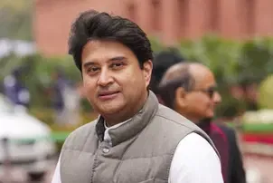 Union Minister Jyotiraditya M Scindia