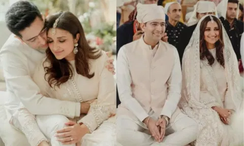 Raghav Chadha with Parineeti Chopra
