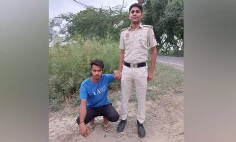 Accused arrested by Delhi Police in Shahbad murder incident (ANI)
