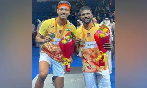 Satwiksairaj Rankireddy and Chirag Shetty