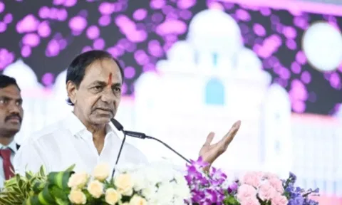 Telangana Chief Minister K. Chandrasekhar Rao&nbsp;