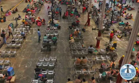 Visuals from&nbsp;Dr MGR Central railway station, Chennai (Image: Hemanathan)