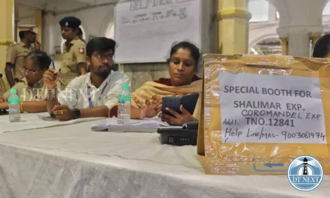 Visuals from Chennai Central Railway Station (Image: Hemanathan M)