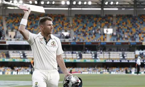 Australia's veteran left-handed opener David Warner (ICC)