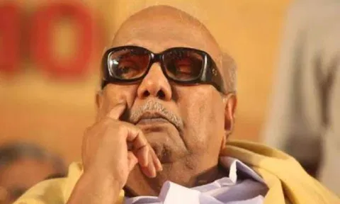 Former chief minister M Karunanidhi (File)