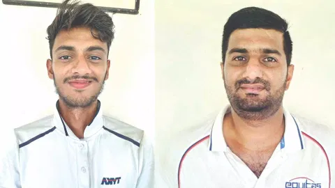 Rishi Silora and Sathish Kumar